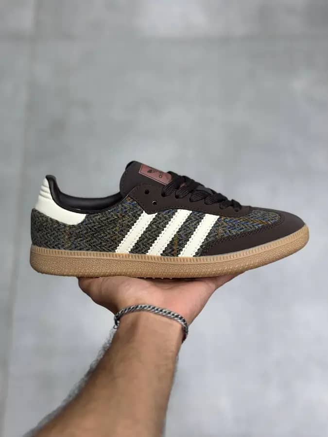 آدیداس سامبا قهوه ای تیره Adidas Samba Dark Brown