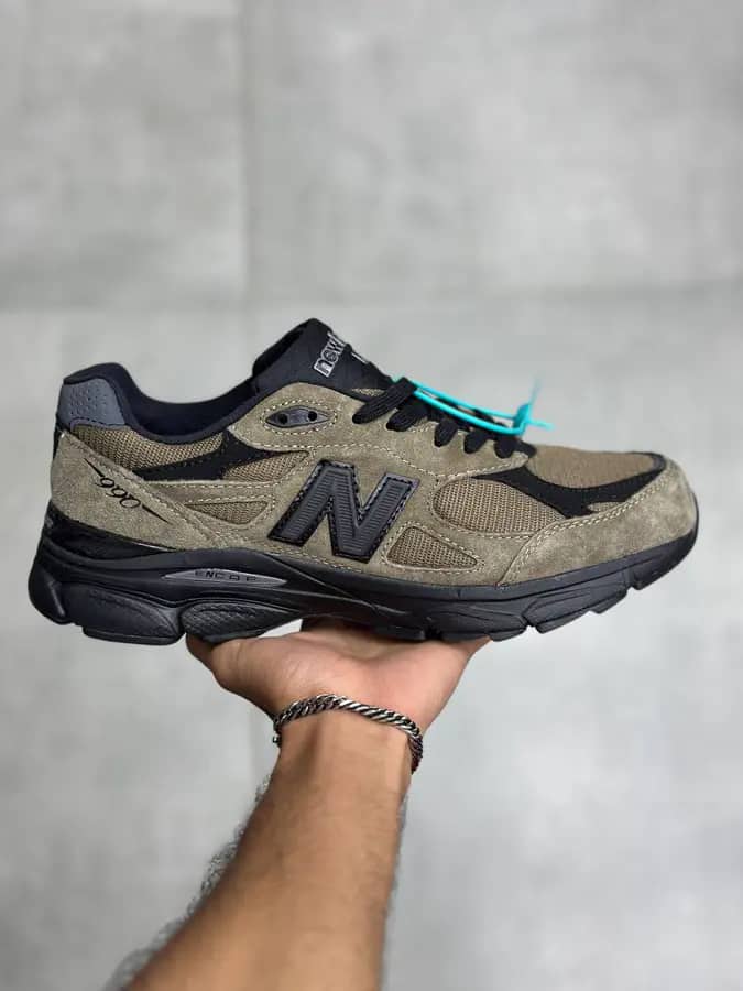 نیوبالانس ۹۹۰ قهوه ای مشکی New Balance 990 Brown Black