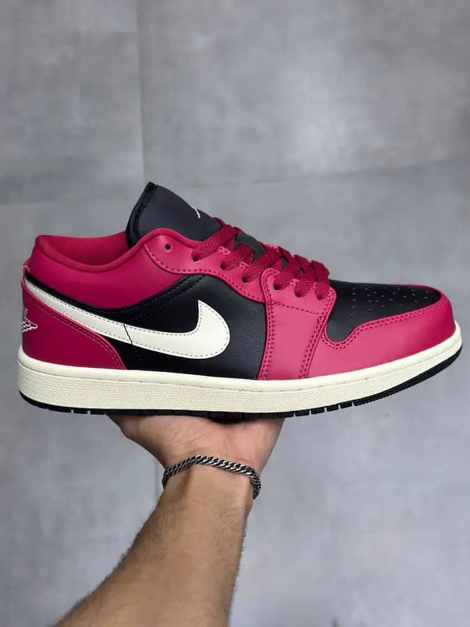 نایک جردن 1 بدون ساق میستیک هیبیسکوس Nike Jordan 1 Low Mystic Hibiscus