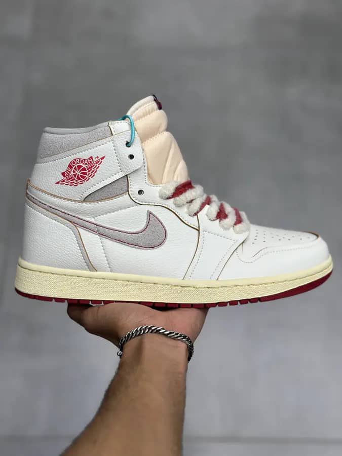 نایک جردن 1 ساقدار سینابار Nike Jordan 1 High Cinnabar