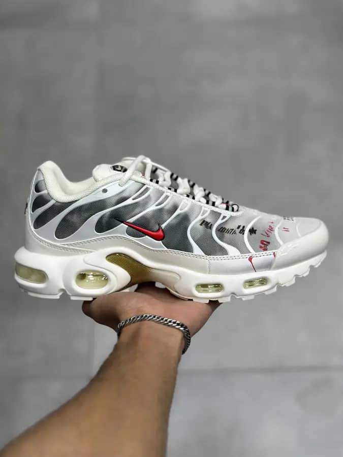 نایک ایرمکس تی ان پلاس کرم طوسی | Nike Air Max TN Plus Cream Grey