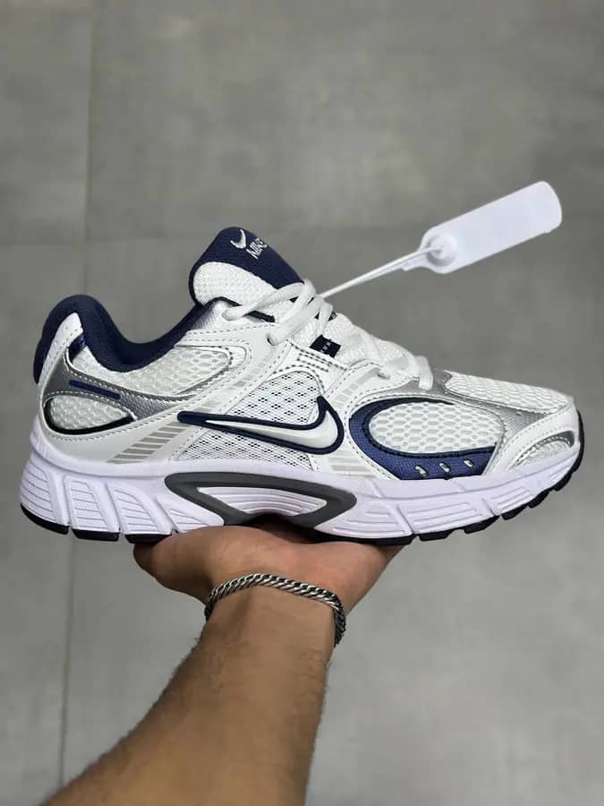 کتونی رانینگ نایک وی ۵ رانر سفید سرمه ای | Nike V5 RNR White Navy