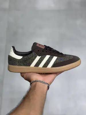 آدیداس سامبا قهوه ای تیره Adidas Samba Dark Brown