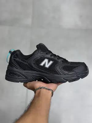 نیوبالانس ۵۳۰ مشکی طوسی New Balance 530 Black Grey