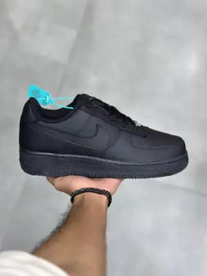 نایک ایرفورس ۱ تمام مشکی رپلیکا Nike Air Force 1 Triple Black Replica