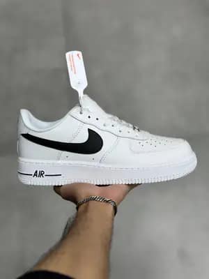 نایک ایرفورس ۱  سفید مشکی Nike Air Force 1 White Black