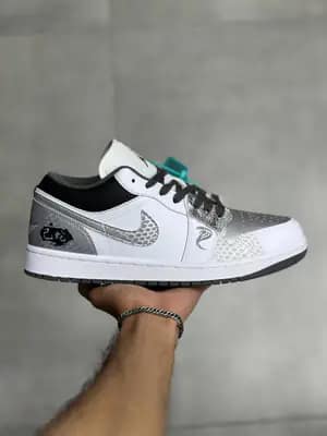 نایک جردن ۱ مار سفید Nike Jordan 1 White Snake