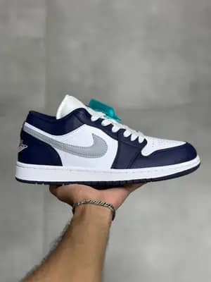 نایک جردن ۱ بدون ساق سرمه ای Nike Jordan 1 Low Midnight Navy