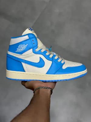 نایک جردن ۱ ساقدار آبی بادبانی | Nike Jordan 1 High UNC